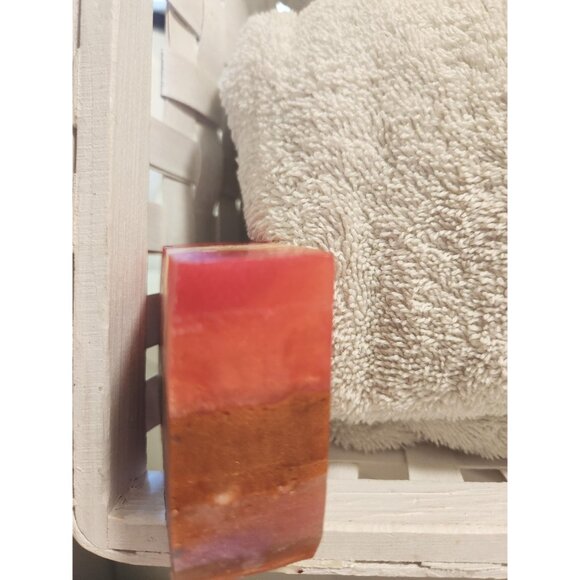 Three Pack Glycerine Orange Mango Art Soap Bar Decorative Spa 3 Pack - Picture 8 of 10